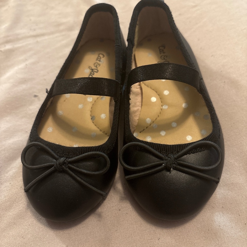 Like New Black Ballet Flats
